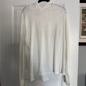 Bamboo Shade Hoodie II - bright white